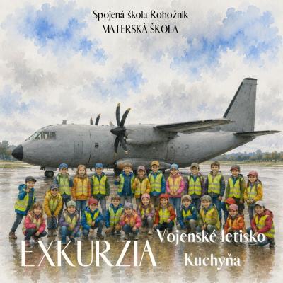 Predškoláci na exkurzii : Vojenské letisko Kuchyňa